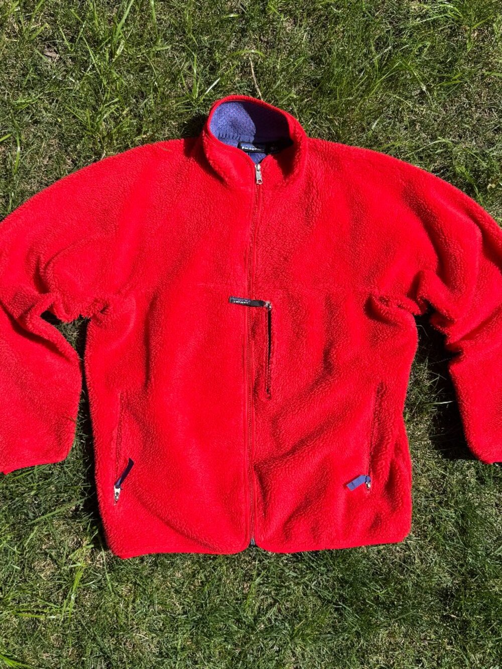 Patagonia - Vintage Made in USA Zip-Up (Men's) - Red
